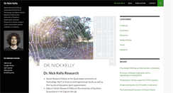 Desktop Screenshot of nickkellyresearch.com