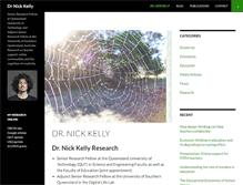 Tablet Screenshot of nickkellyresearch.com